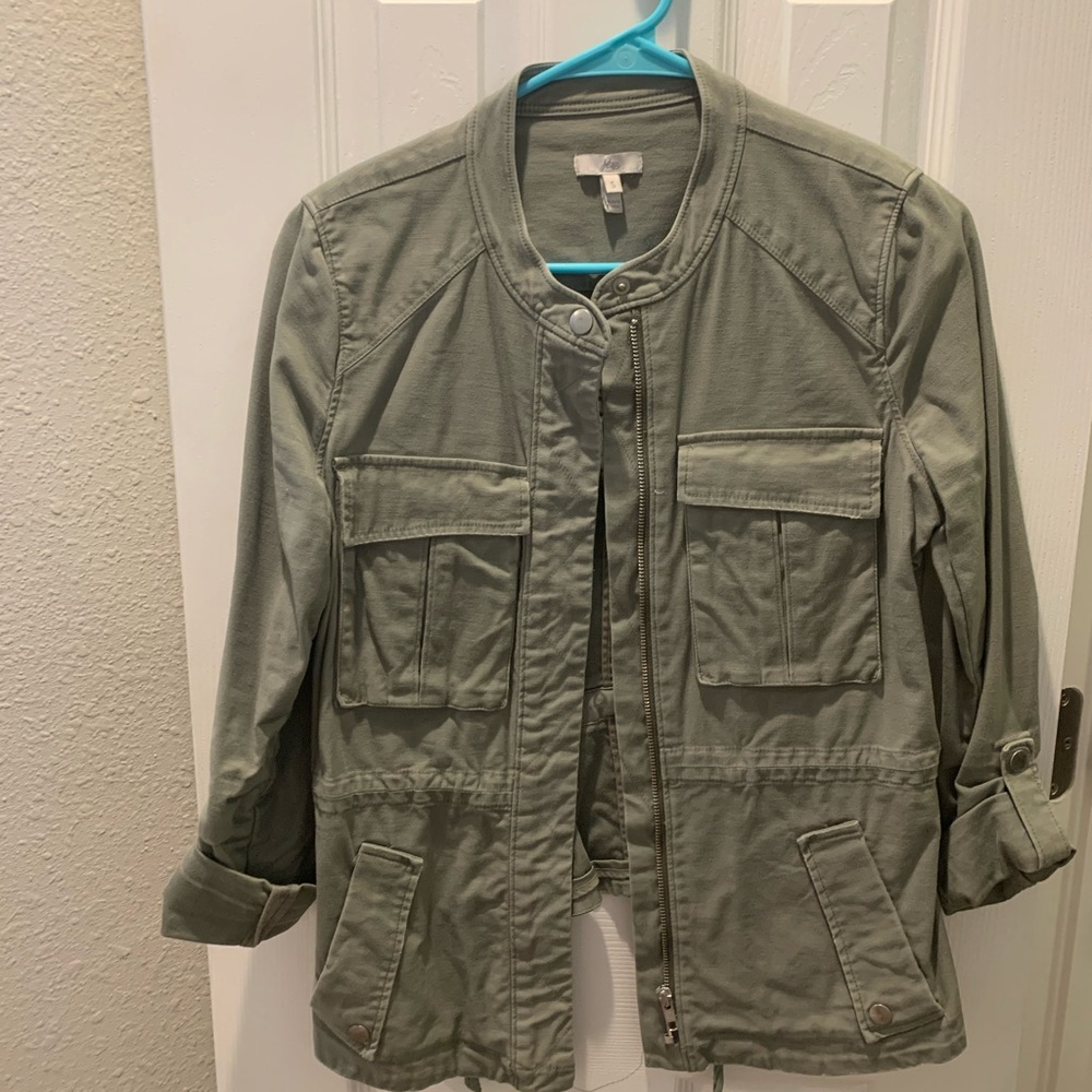 Army green jacket